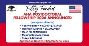 AHA Postdoctoral Fellowship 2026