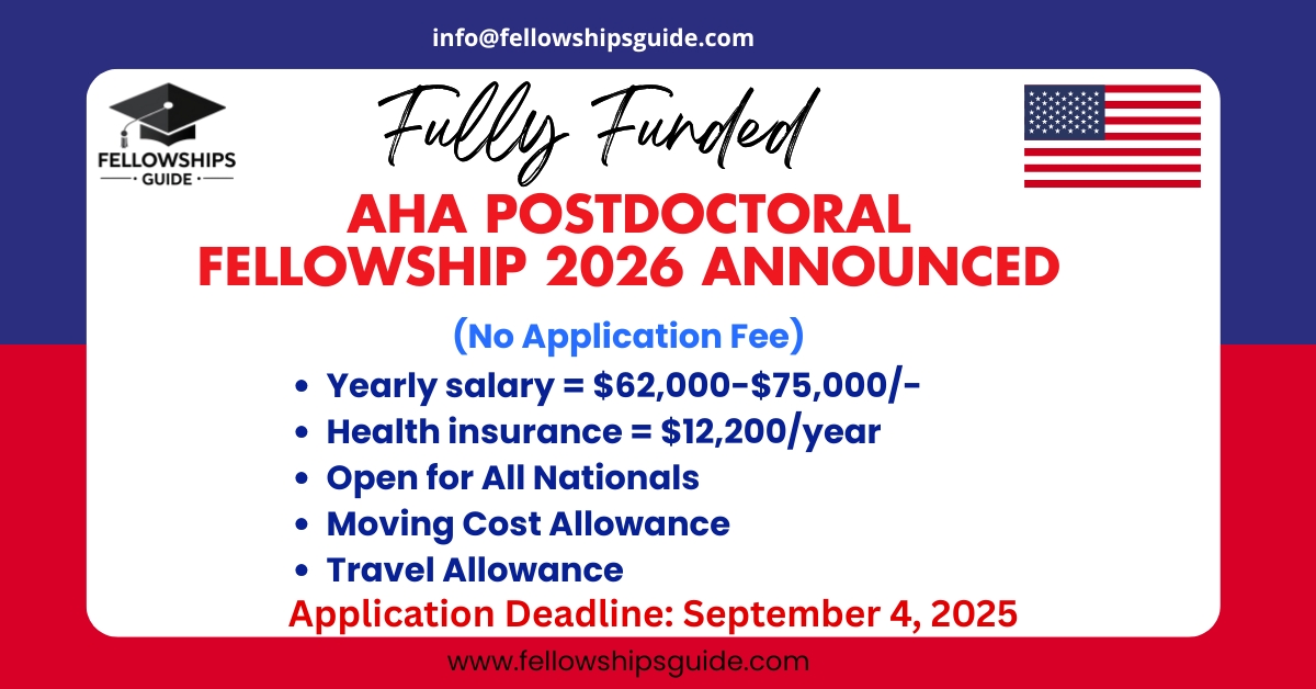 AHA Postdoctoral Fellowship 2026