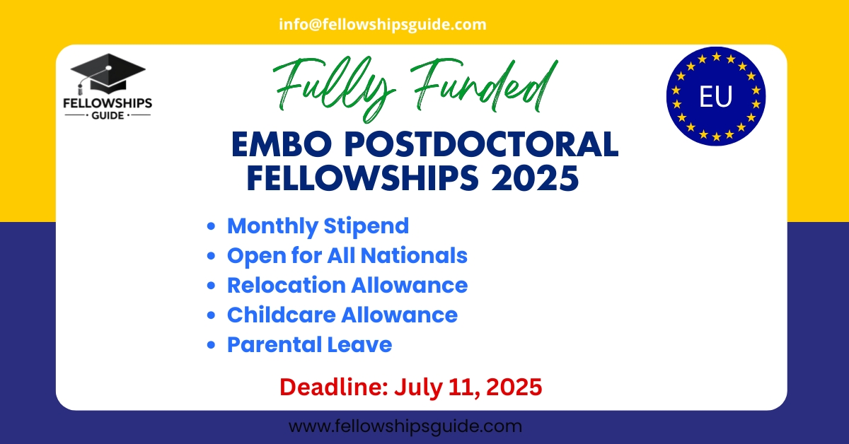 EMBO Postdoctoral Fellowships 2025