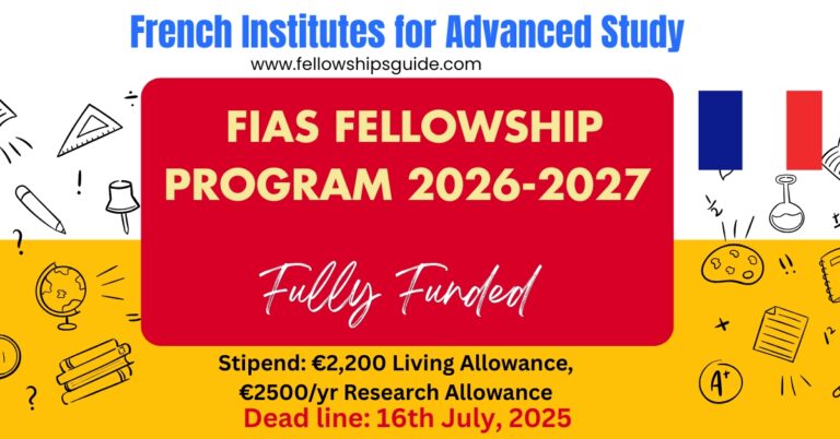 FIAS Fellowship Program 2026-2027