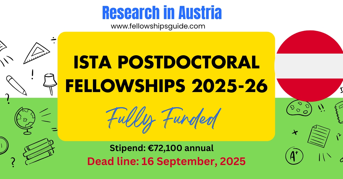 ISTA Postdoctoral Fellowships 2025-26