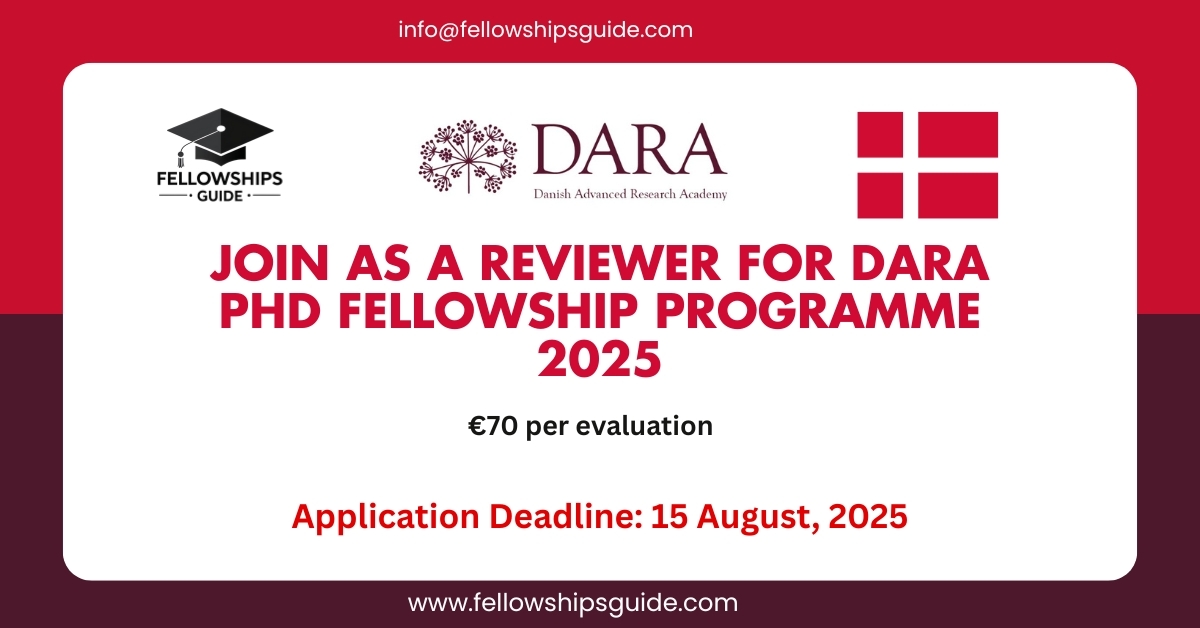 Join as a Reviewer for DARA PhD Fellowship Programme 2025