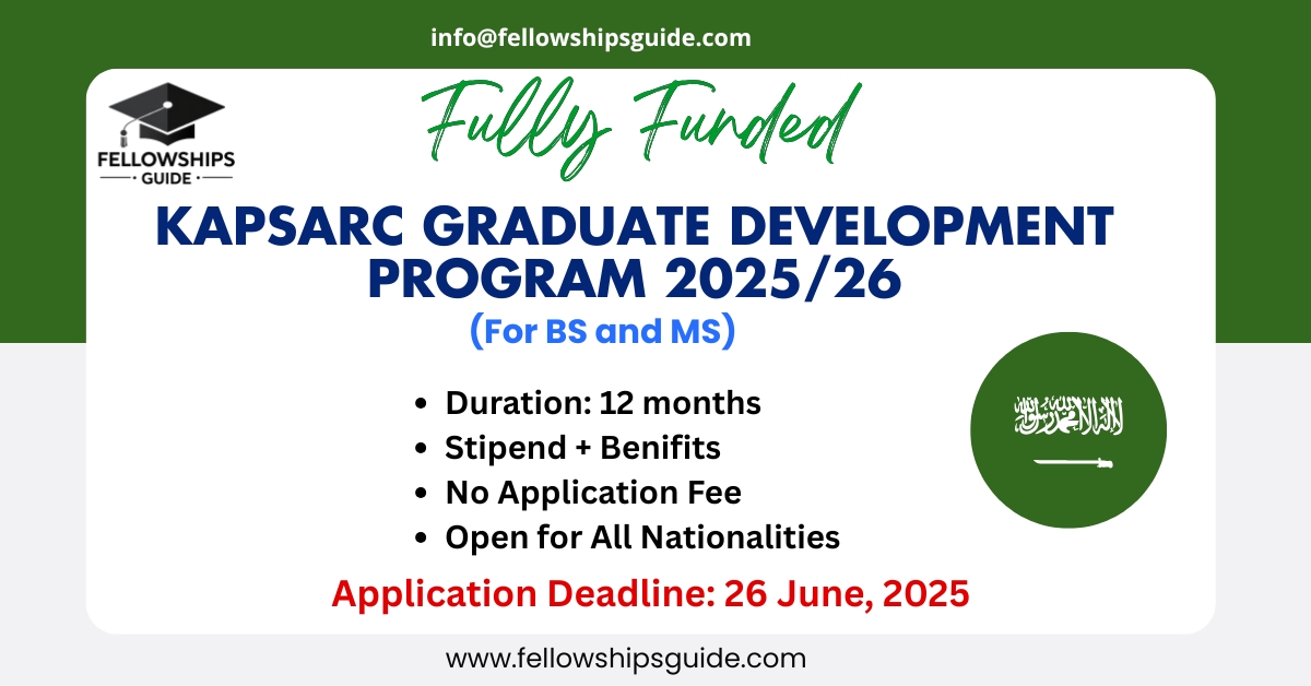 KAPSARC Graduate Development Program 2025/26