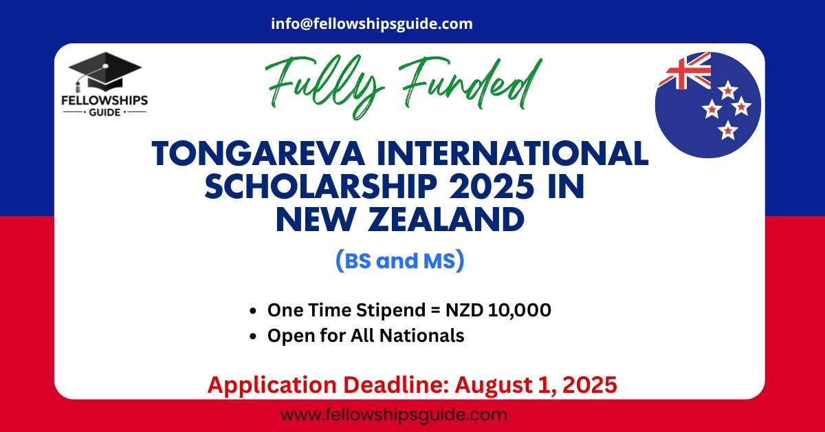 Tongareva International Scholarship 2025 in New Zealand
