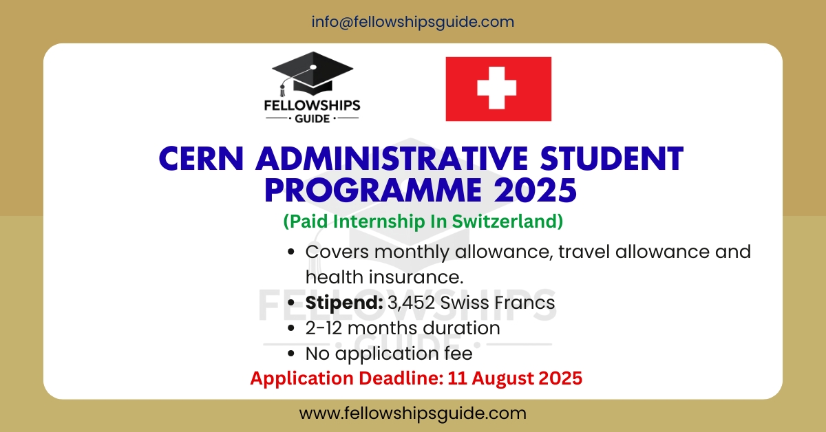 CERN Administrative Student Programme 2025