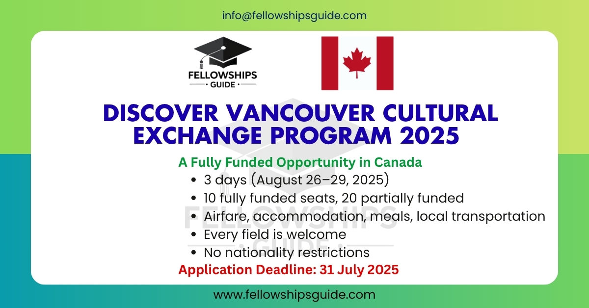 Discover Vancouver Cultural Exchange Program 2025