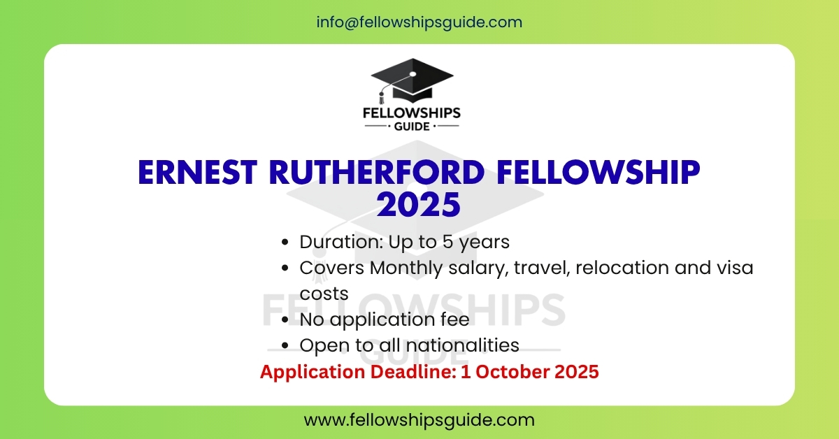 Ernest Rutherford Fellowship 2025