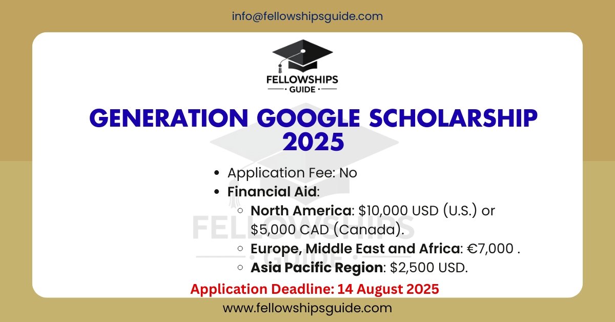 Generation Google Scholarship 2025