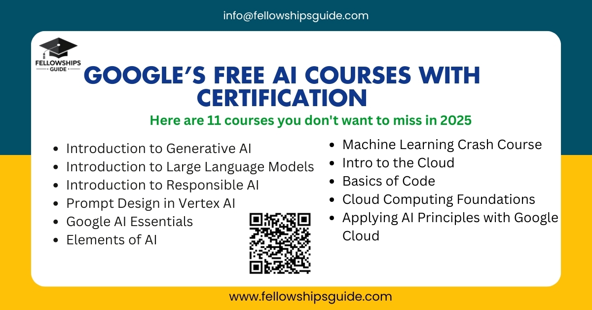 Google’s Free AI Courses with Certification
