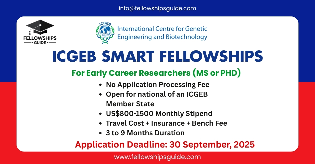 ICGEB SMART Fellowships