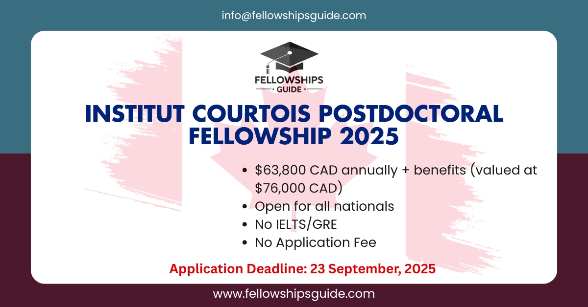 Institut Courtois Postdoctoral Fellowship 2025