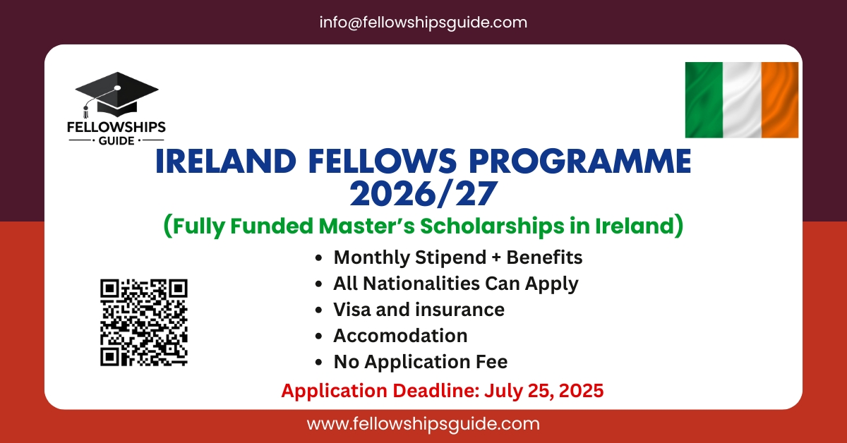 Ireland Fellows Programme 2026/27