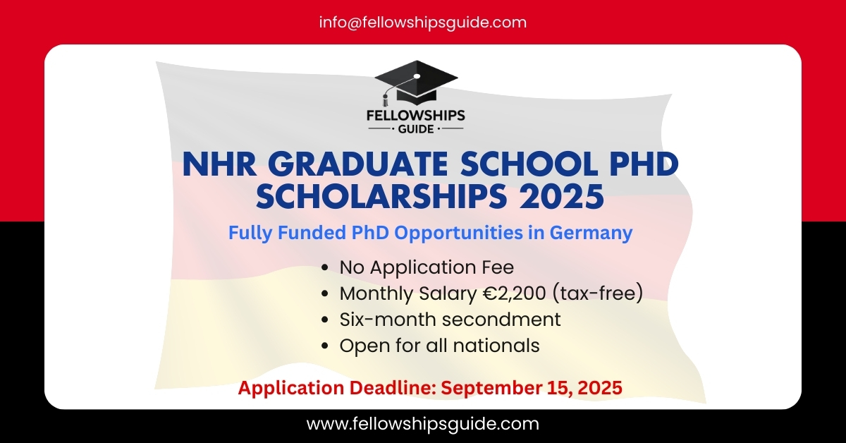 NHR Graduate School PhD Scholarships 2025