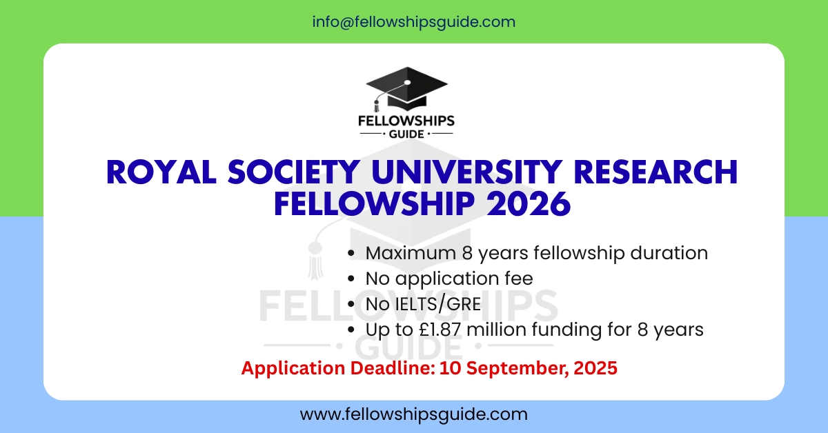 Royal Society University Research Fellowship 2026