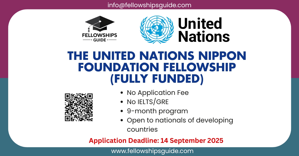 The United Nations Nippon Foundation Fellowship (Fully Funded)