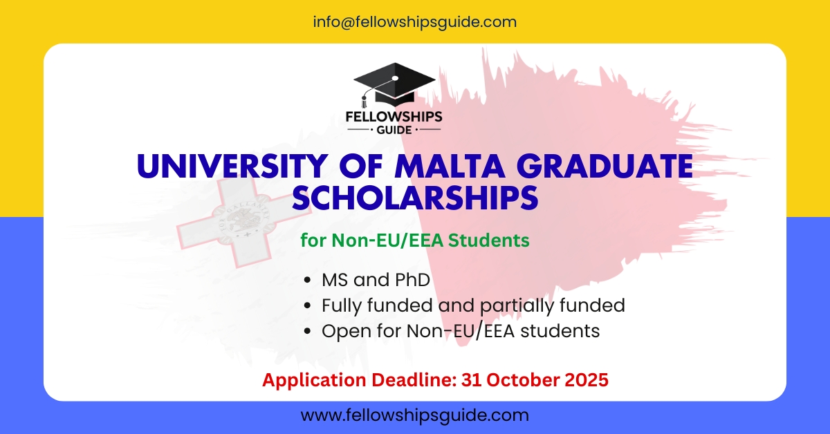 University of Malta Graduate Scholarships