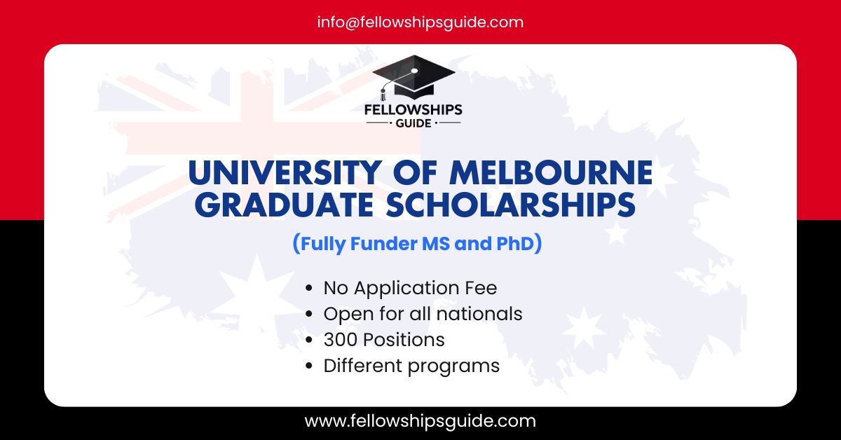 University of Melbourne Graduate Scholarships