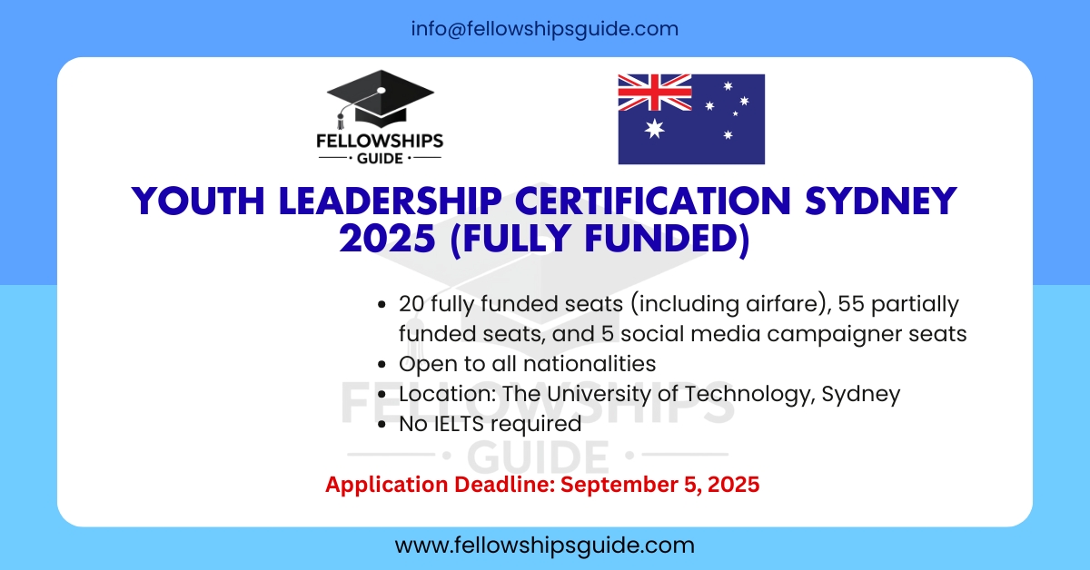 Youth Leadership Certification Sydney 2025 (Fully Funded)