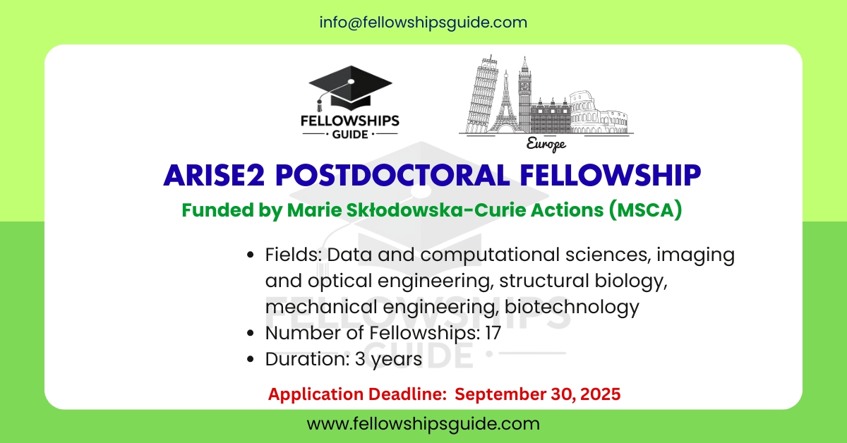 ARISE2 Postdoctoral Fellowship