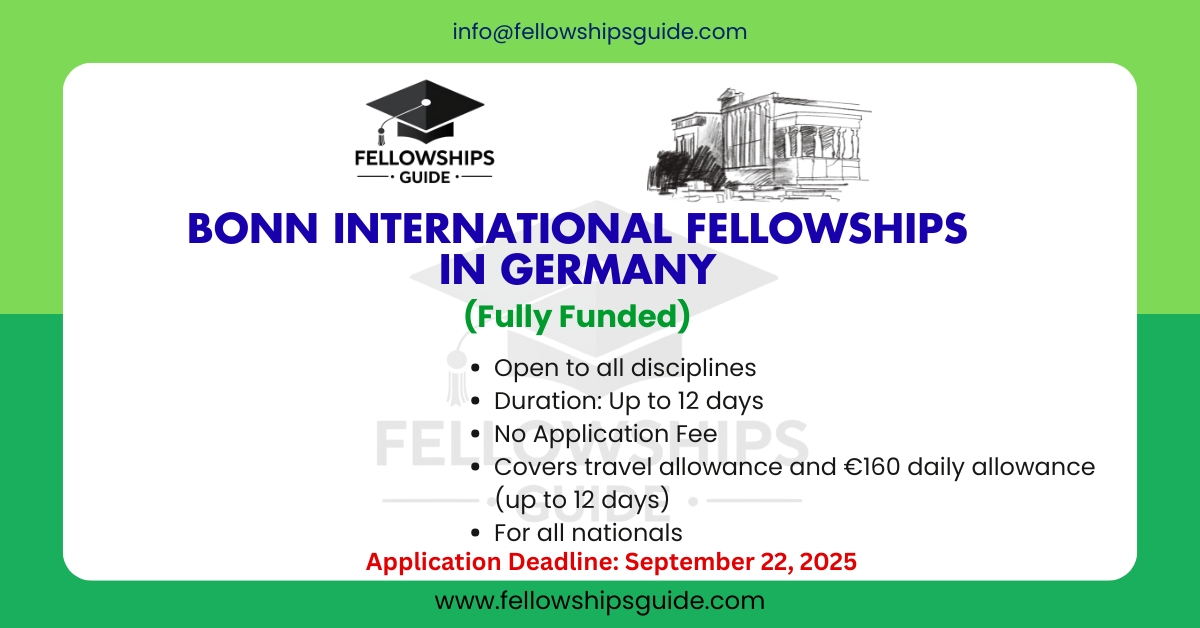 Bonn International Fellowships in Germany