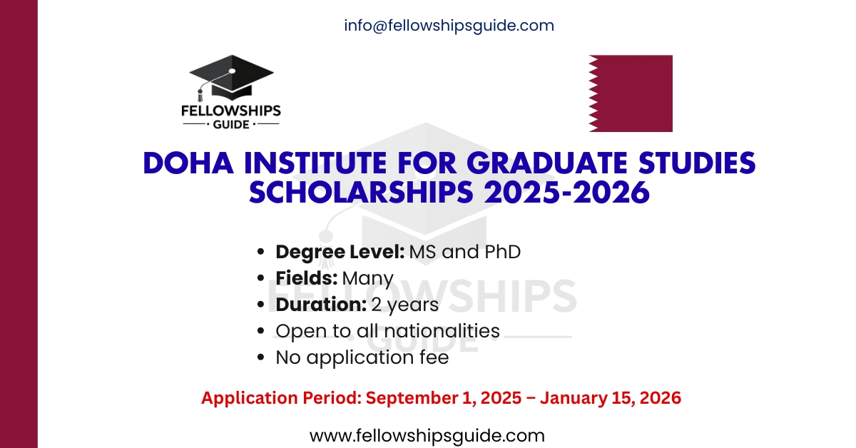 Doha Institute for Graduate Studies Scholarships 2025-2026