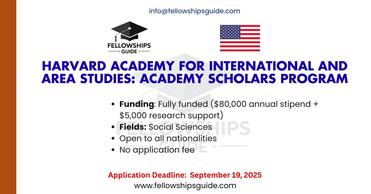 Harvard Academy for International and Area Studies: Academy Scholars Program
