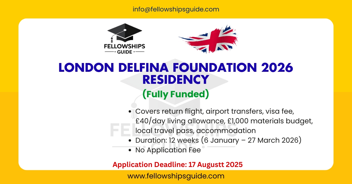 London Delfina Foundation 2026 Residency for Southeast Asian Artists