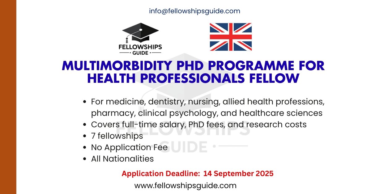 Multimorbidity PhD Programme for Health Professionals Fellow