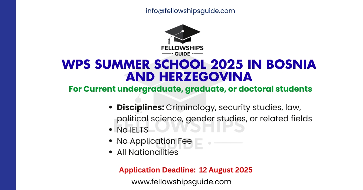 WPS Summer School 2025 in Bosnia and Herzegovina