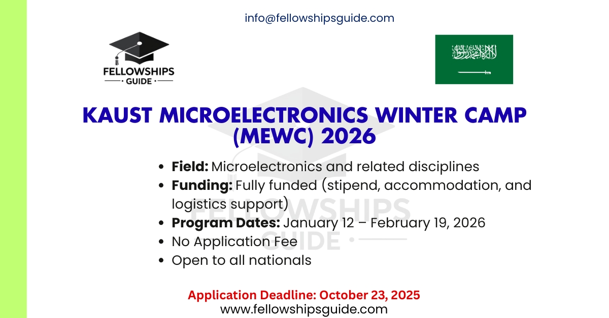 KAUST Microelectronics Winter Camp (MEWC) 2026