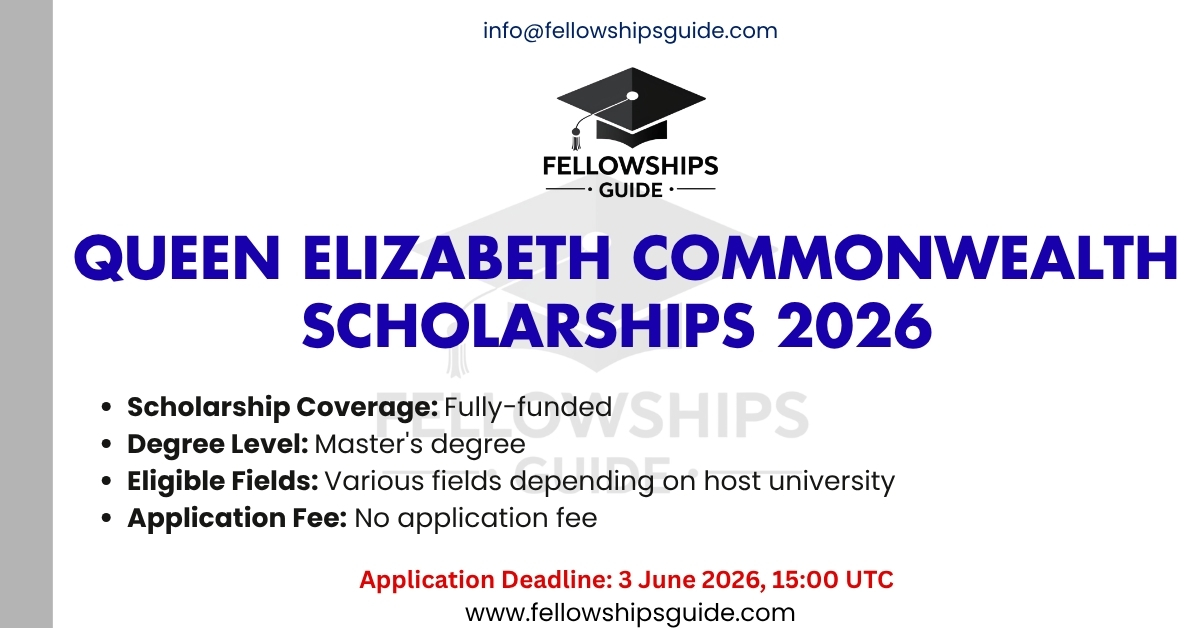 Queen Elizabeth Commonwealth Scholarships 2026