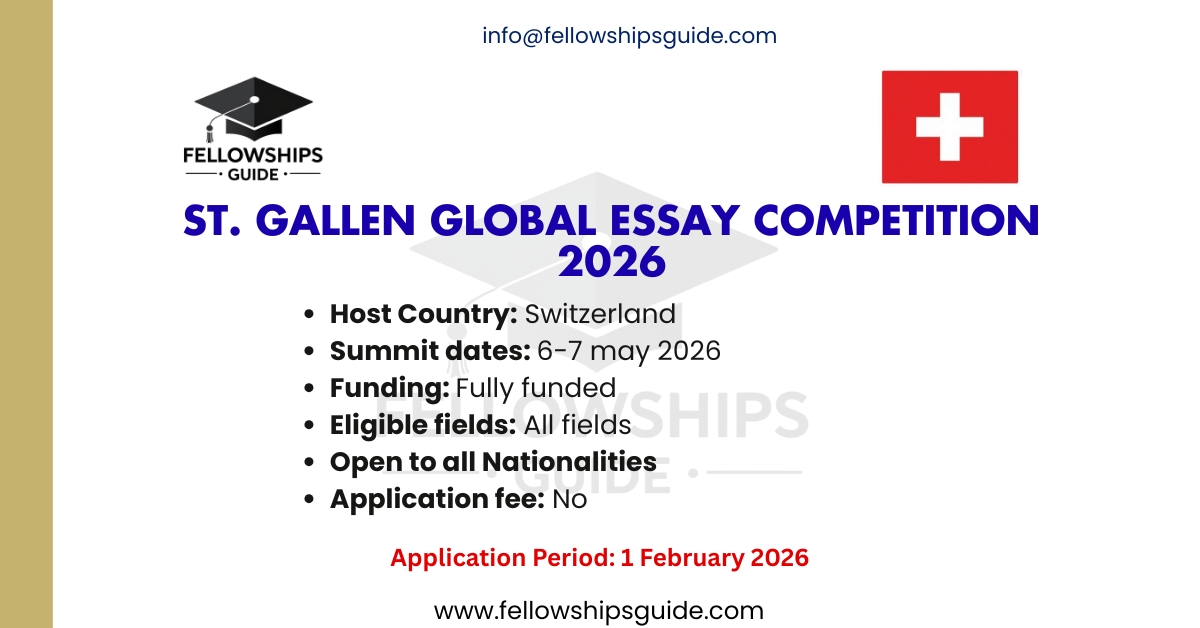 St. Gallen Global Essay Competition 2026