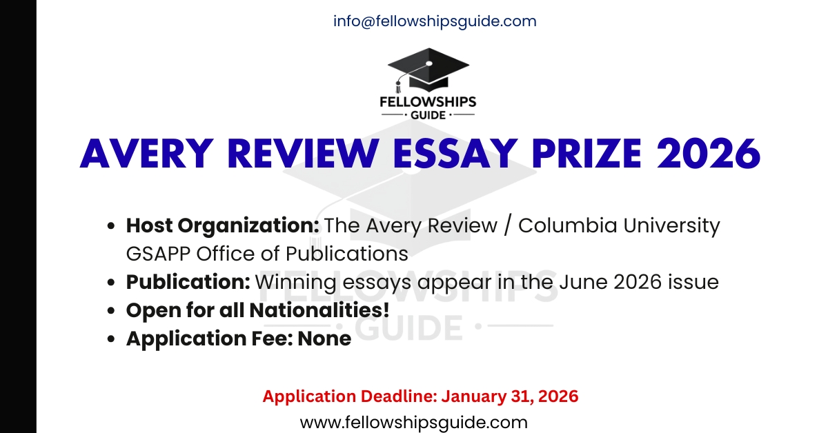 Avery Review Essay Prize