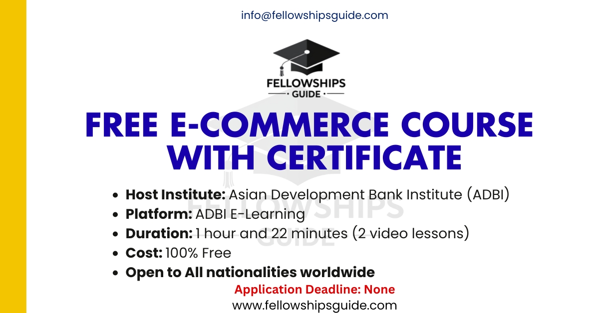 Free E-Commerce Course with Certificate