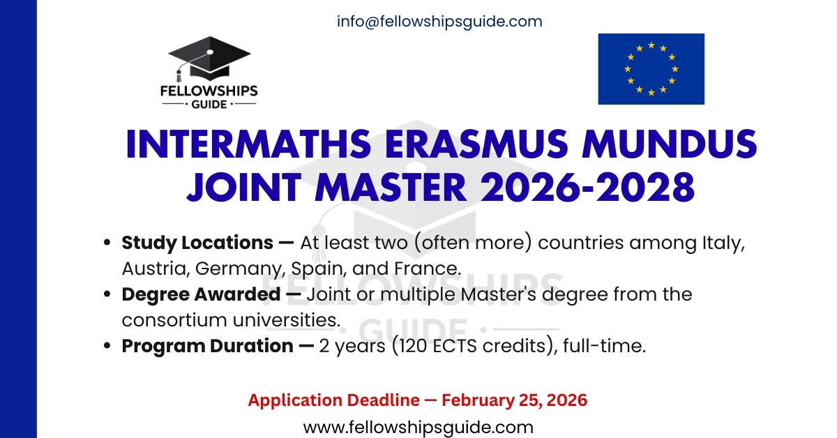 InterMaths Erasmus Mundus Joint Master