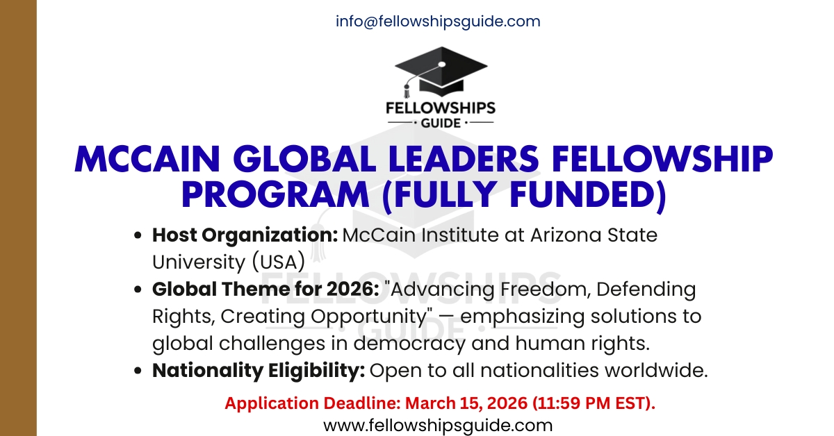 McCain Global Leaders Fellowship Program