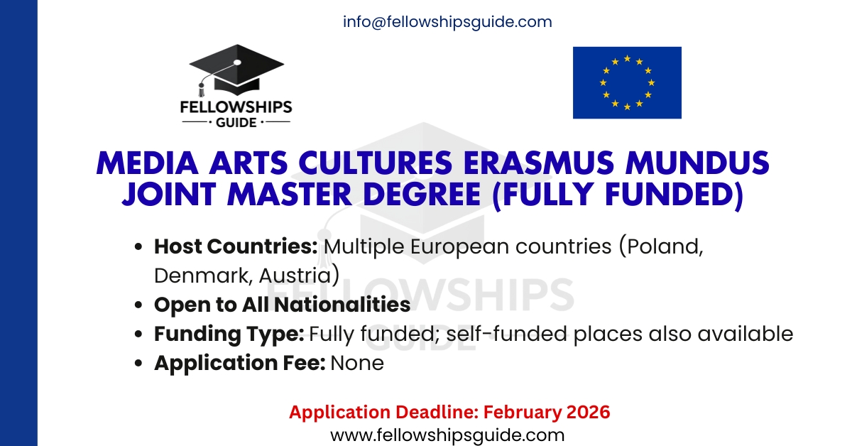 Media Arts Cultures Erasmus Mundus Joint Master Degree