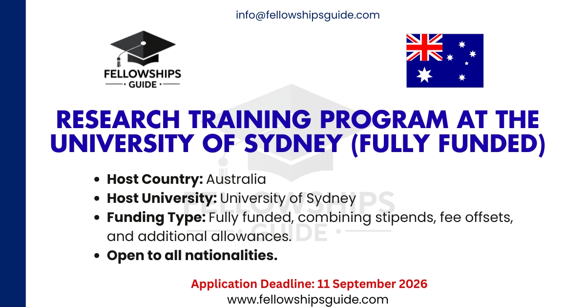 Research Training Program at the University of Sydney