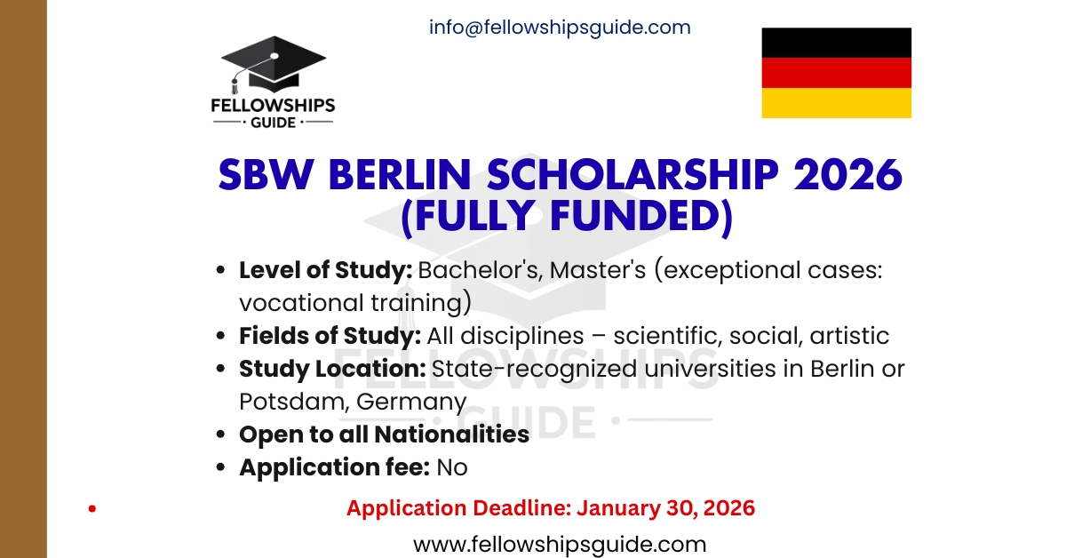 SBW Berlin Scholarship 2026