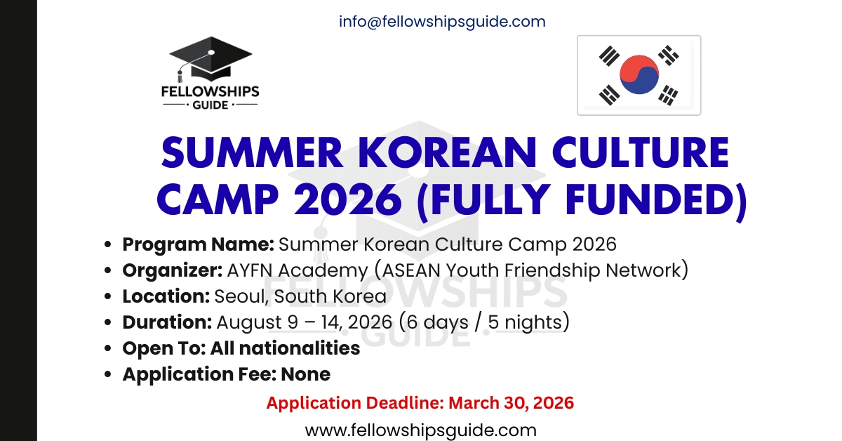 Summer Korean Culture Camp 2026