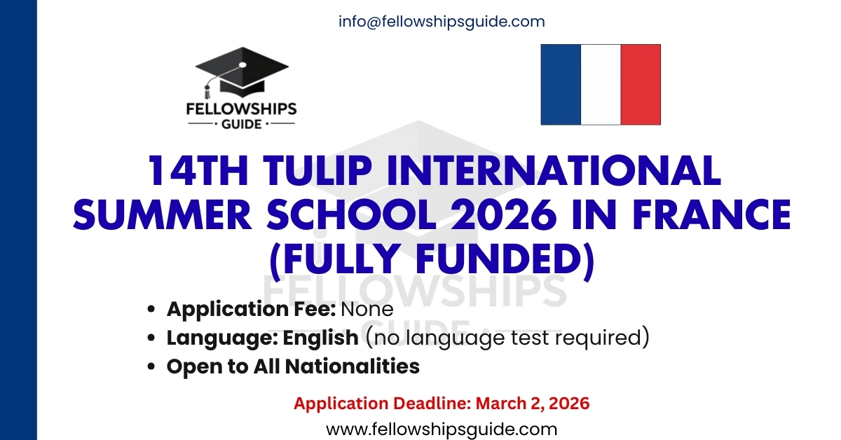 14th TULIP International Summer School 2026 in France