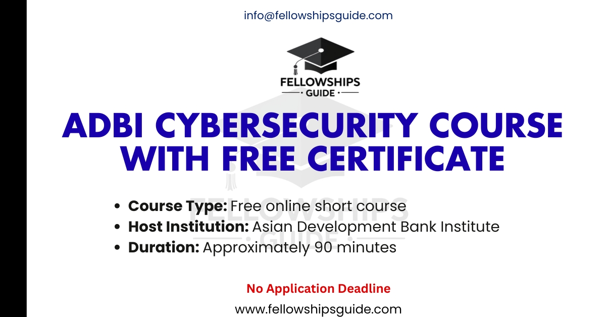ADBI Cybersecurity Course with Free Certificate