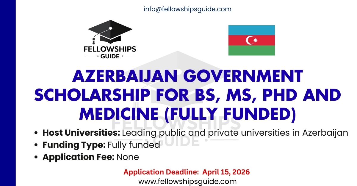 Azerbaijan Government Scholarship for BS, MS, PhD and Medicine