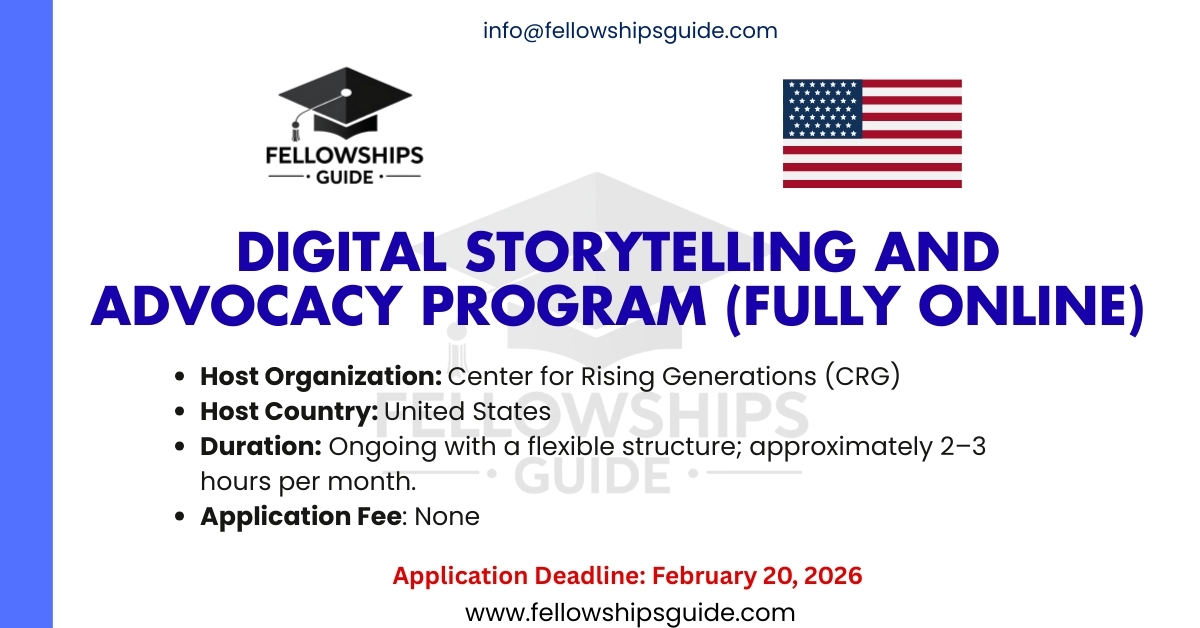 Digital Storytelling and Advocacy Program
