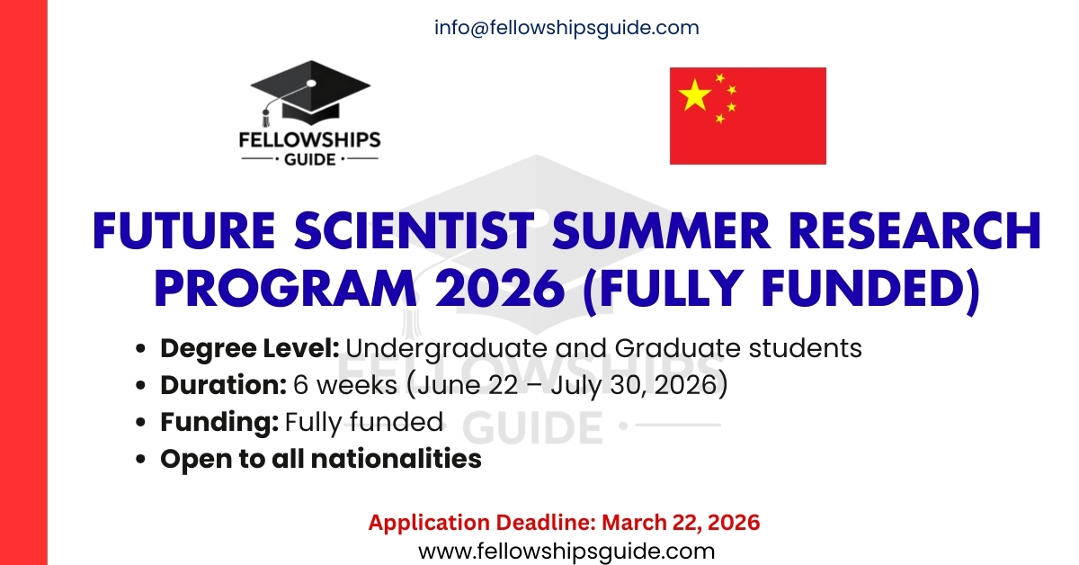 Future Scientist Summer Research Program 2026