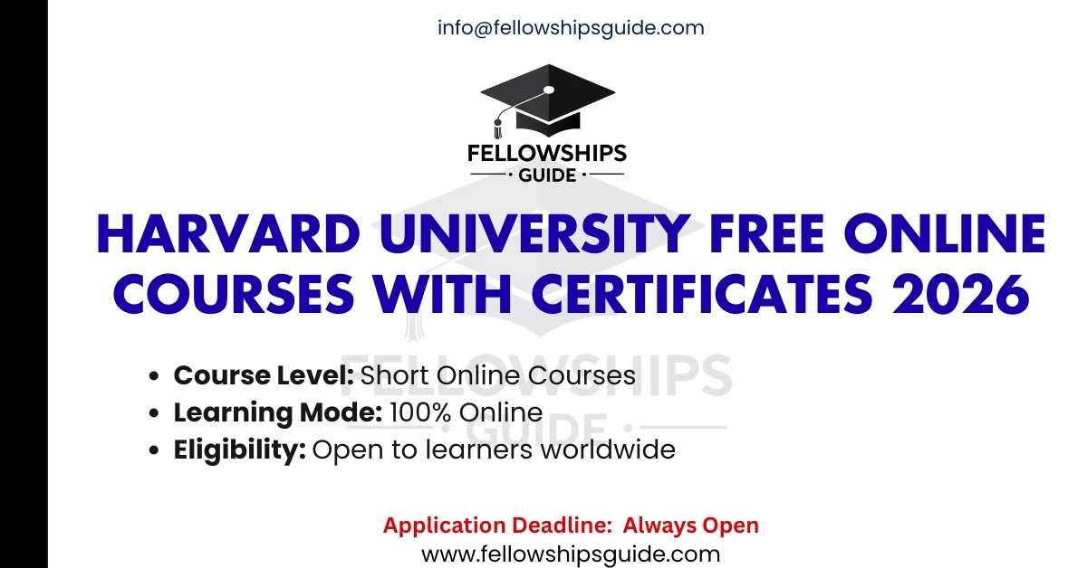 Harvard University Free Online Courses with Certificates 2026