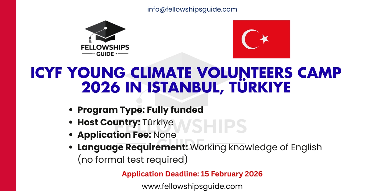 ICYF Young Climate Volunteers Camp 2026 in Istanbul, Türkiye