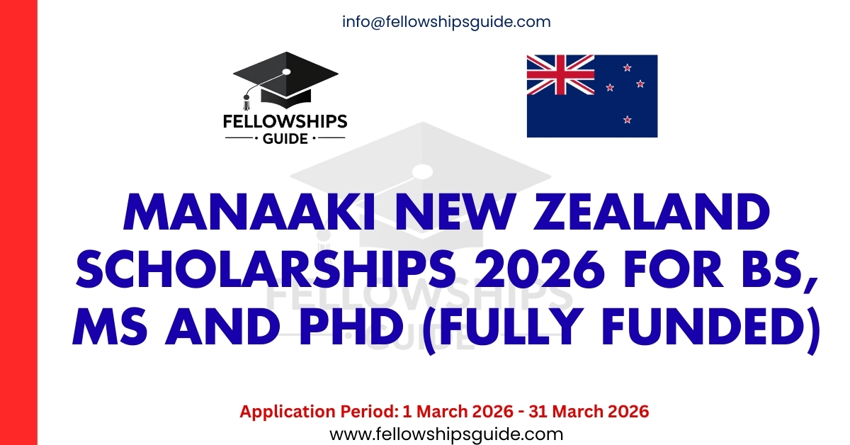 Manaaki New Zealand Scholarships 2026 for BS, MS and PHD (Fully Funded)