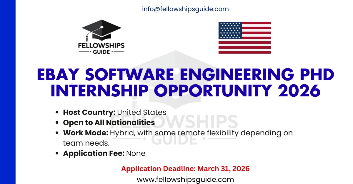 eBay Software Engineering PhD Internship Opportunity 2026