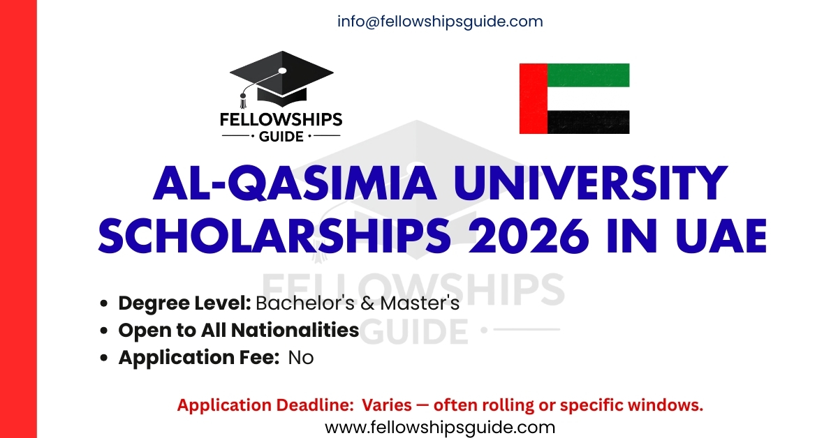 Al-Qasimia University Scholarships 2026 in UAE